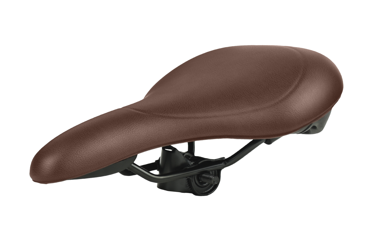 Седло KS-9040 MTB 260*200mm,комфорт,эластомер,640гр,коричневое Седло KS-9040 MTB 260*200mm,комфорт,эластомер,640гр,коричневое