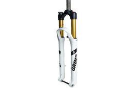 Вилка GRINZ ES-547 HRLO AIR 27,5"1.1\8"ход120мм, воздушная, локаут гидравлический, магниевая, под ось 15мм(без оси),безрезьбовая, белая\черная\золотая,  1,8кг. Вилка GRINZ ES-547 HRLO AIR 27,5"1.1\8"ход120мм, воздушная, локаут гидравлический, магниевая, под ось 15мм(без оси),безрезьбовая, белая\черная\золотая,  1,8кг.