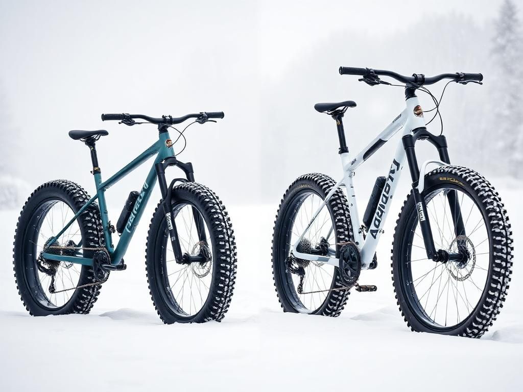 сравнение типов велосипедов для зимы