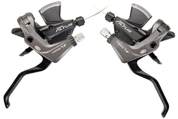 Шиф/Тор р. Shimano Altus. M370. лев/пр. 3*9ск, тр+оплетка. цв. черн. Шиф/Тор р. Shimano Altus. M370. лев/пр. 3*9ск, тр+оплетка. цв. черн.