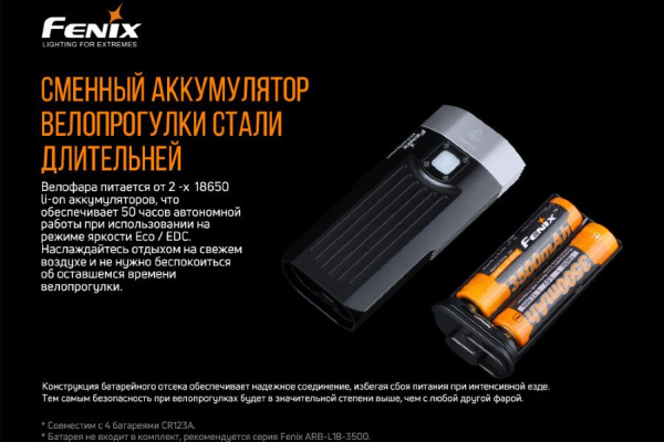 Фонарь передний Fenix BC30V20